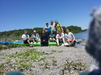 The whole group, and a sock. Picture thanks to Erik