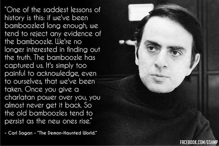 Carl Sagan: Bamboozled